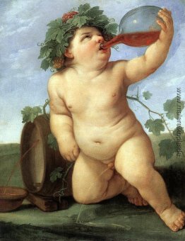 Trinkender Bacchus