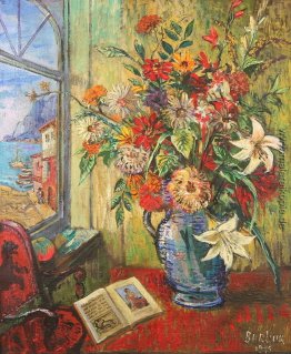 Flowers by the Sea