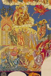 Urteil. Skizze der Wandbilder für die Kirche Mariä Himmelfahrt i Urteil. Skizze der Wandbilder für die Kirche Mariä Himmelfahrt i