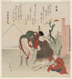 Spätfrühling 'Narihira und Attendant