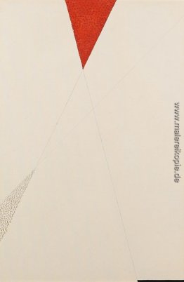 Komposition rotes Dreieck
