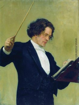 Porträt des Komponisten Anton Rubinstein
