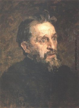 Porträt des Malers Grigorij Grigorjewitsch Myasoyedov