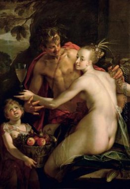 Bacchus, Ceres und Amor