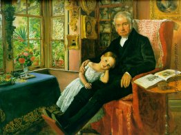 James Wyatt und seiner Enkelin Mary