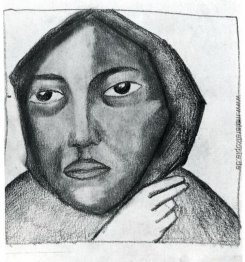 Betende Frau