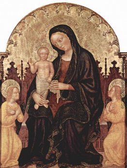 Madonna mit zwei Engeln