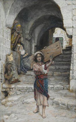 Die Jugend von Jesus, Illustration für "Das Leben Christi"