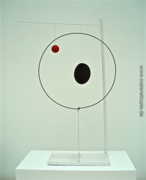 Objekt mit rotem Ball Objekt mit rotem Ball