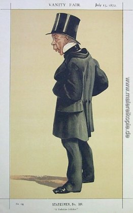 Karikatur von Herrn George Leeman M.P.