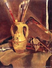 Stilleben mit Bürsten