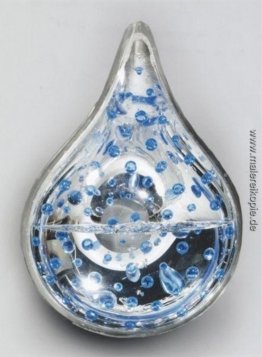 Gota de Aguya y aredobas azules