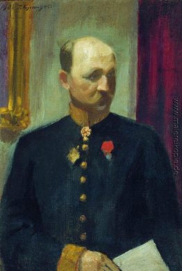 Porträt von Beamten Nikolai Nikolajewitsch Korewo