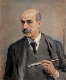 Selbstbildnis mit Pinsel