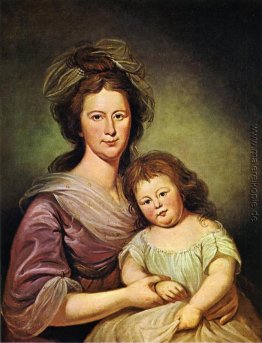 Mrs. Thomas Leiper und ihre Tochter, Helen Hamilton Leiper