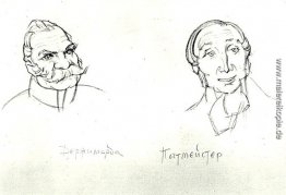 Comedy-Sketch Gogols für die "Inspector". Derzhimorda und der Po