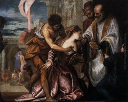 Das Martyrium und letzte Kommunion der Heiligen Lucia