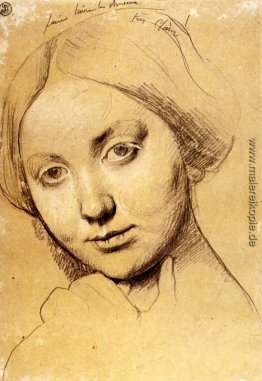 Studie für Vicomtesse d'Hausonville geborene Louise Albertine de