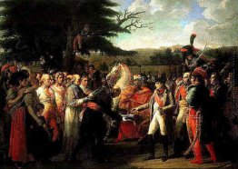 Napoleon erhält die Schlüssel von Wien