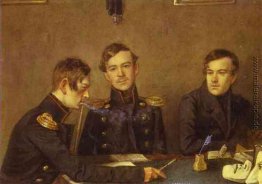 Andrey, Grigoriy und Alexander Druzhinin