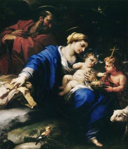 Die Heilige Familie mit dem kleinen Johannes dem Täufer