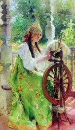 Am Spinnrad