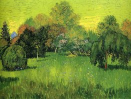 Public Park mit Weeping Willow The Poet s Garden I