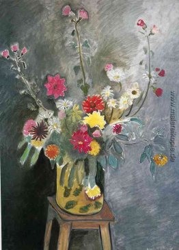 Strauss aus gemischten Blumen