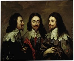 Charles I in drei Positionen