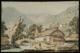 Szene in den Lake District, in der Nähe von Buttermere