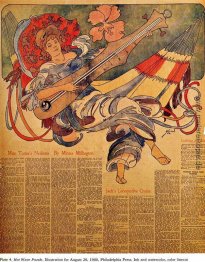 Hot Wave-Puzzle. Illustration für die Philadelphia Press Hot Wave-Puzzle. Illustration für die Philadelphia Press