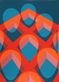 Untitled - Faces in einem Grid (rot und blau) Untitled - Faces in einem Grid (rot und blau)