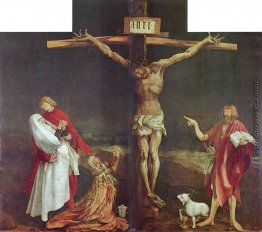 Die Kreuzigung (Detail aus dem Isenheimer Altar)