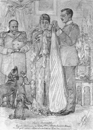 Vorbereiten einer Marineakademie Festival