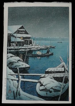 Schnee am Mukojima