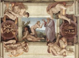 Sistine Kapellen-Decke: Schaffung von Eve