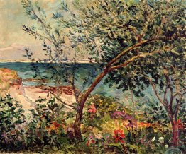 Monsieur Maufra Garten am Meer