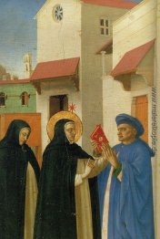 Krönung der Jungfrau (Detail) Krönung der Jungfrau (Detail)