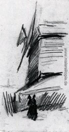 Windmühle bei Montmartre Windmühle bei Montmartre