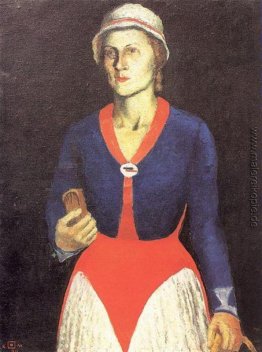 Portrait der Frau des Künstlers
