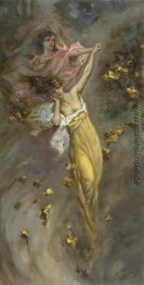 Zwei Mädchen in Gelbe und rosa Zwei Mädchen in Gelbe und rosa