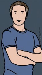 Julian Opie ('Julian mit T-shirt') Julian Opie ('Julian mit T-shirt')