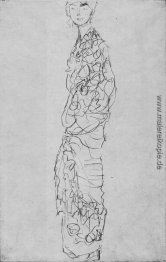 Stehende Frau im Kimono (Dame im Kimono)