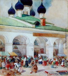 Der Markt außerhalb der Khranilovs
