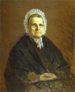 Porträt von Theodora Saltykova, der Painter`s Schwiegermutter