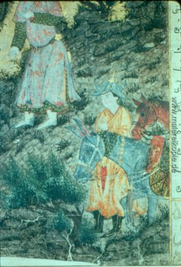 Iskandar bei Israfil (Detail)