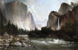 Piute Angeln auf dem Merced River, Yosemite Valley 1891