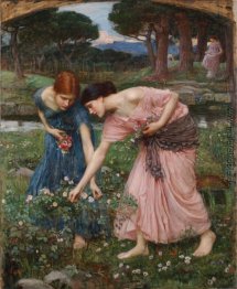 Versammlungs-YE-Rosenknospen, während YE Mai