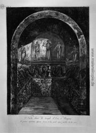 Nische im Tempel der Isis in Pompei