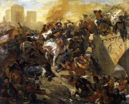 Die Schlacht von Taillebourg - Entwurf